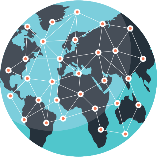 Global Coverage Icon